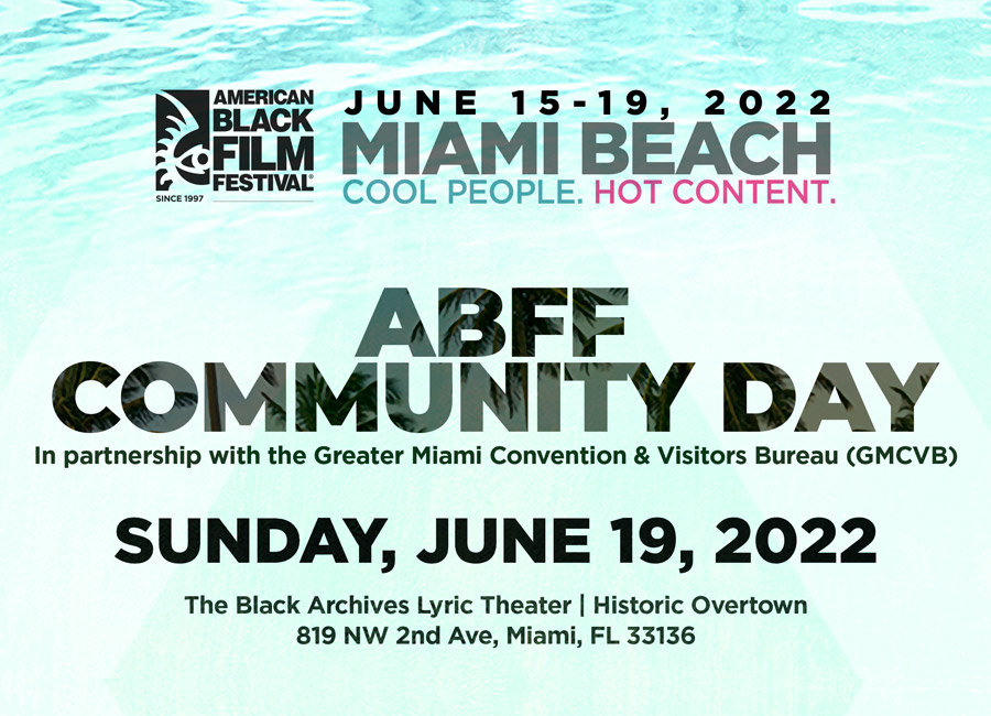 ABFF Community Day flyer