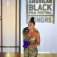 Janelle Monae receiving an award at the 2023 ABFF Honors