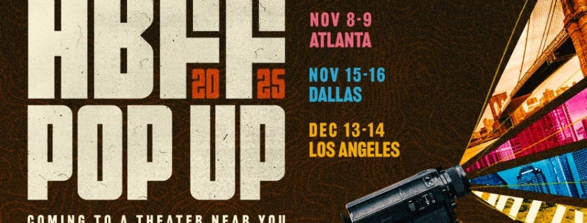 NICE CROWD Presents - AMERICAN BLACK FILM FESTIVAL - ABFF POP UP 2025 - Coming to a Theater Near You - Founding Sponsor Ally